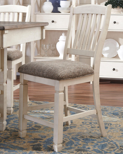 Ashley Express - Bolanburg Upholstered Barstool (2/CN)
