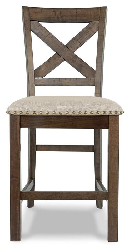 Ashley Express - Moriville Upholstered Barstool (2/CN)