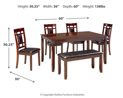 Bennox Dining Room Table Set (6/CN)