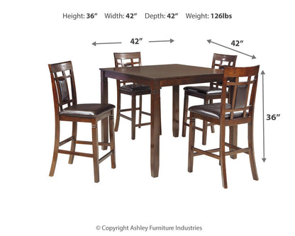Ashley Express - Bennox DRM Counter Table Set (5/CN)