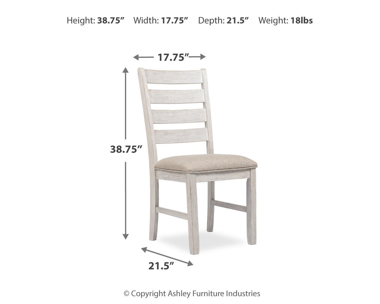 Ashley Express - Skempton Dining UPH Side Chair (2/CN)
