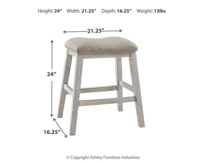 Ashley Express - Skempton Upholstered Stool (2/CN)