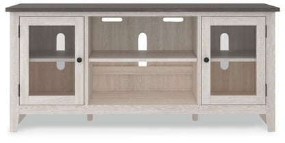 Ashley Express - Dorrinson LG TV Stand w/Fireplace Option