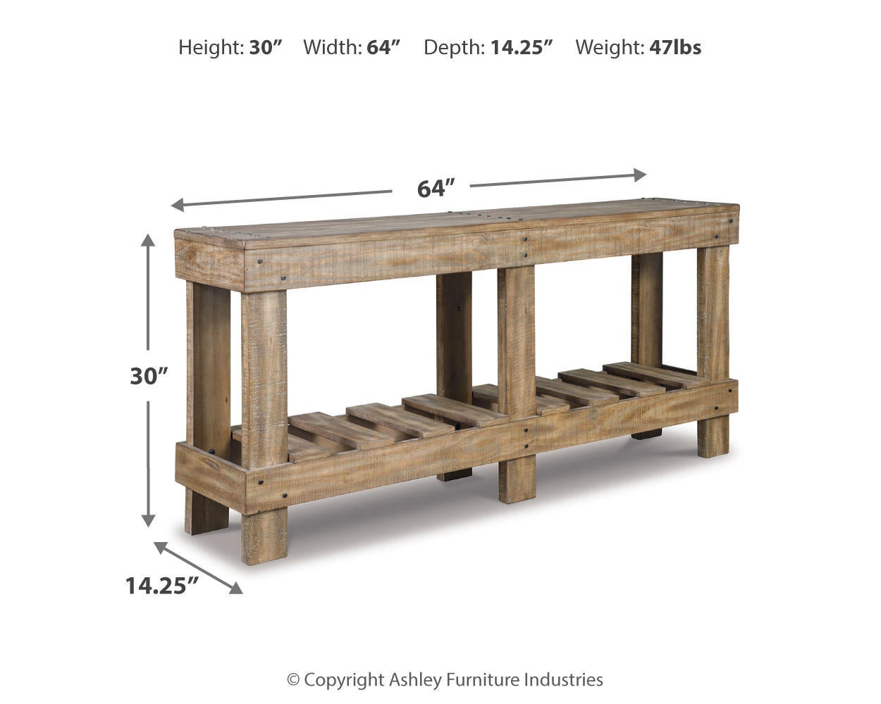 Ashley Express - Susandeer Console Sofa Table