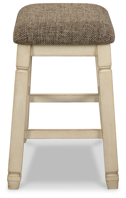 Ashley Express - Bolanburg Upholstered Stool (2/CN)