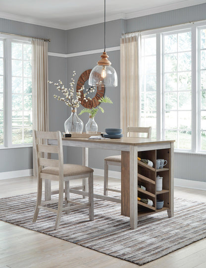 Ashley Express - Skempton RECT Counter Table w/Storage