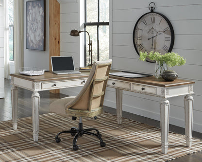 Ashley Express - Realyn 2-Piece Home Office Desk