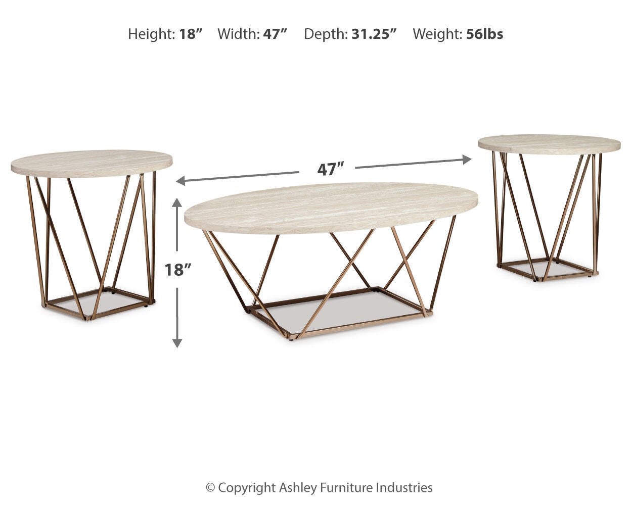 Ashley Express - Tarica Occasional Table Set (3/CN)