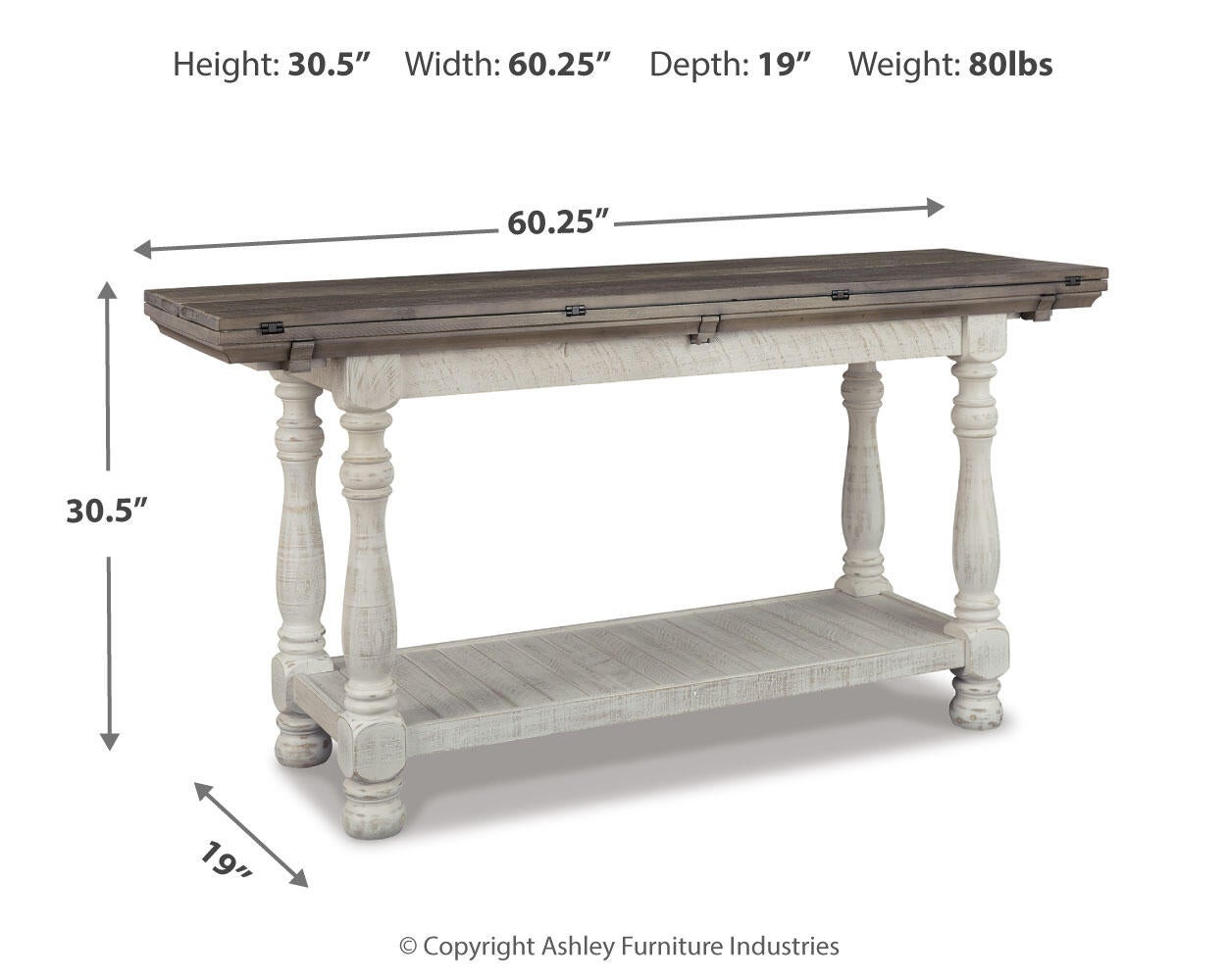 Ashley Express - Havalance Flip Top Sofa Table