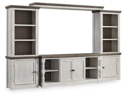 Ashley Express - Havalance 4-Piece Entertainment Center