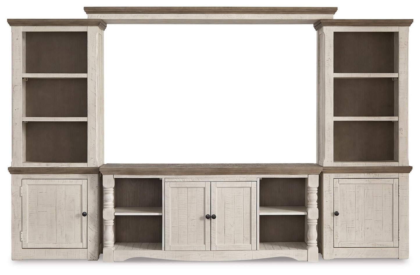 Ashley Express - Havalance 4-Piece Entertainment Center