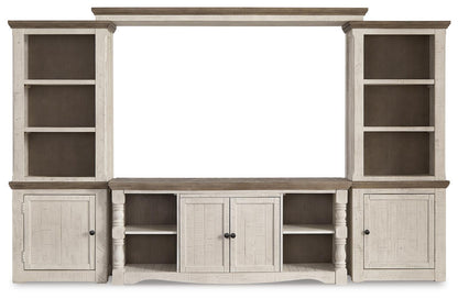 Ashley Express - Havalance 4-Piece Entertainment Center