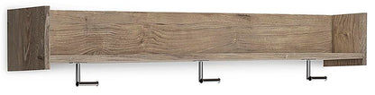 Ashley Express - Oliah Wall Mounted Coat Rack w/Shelf