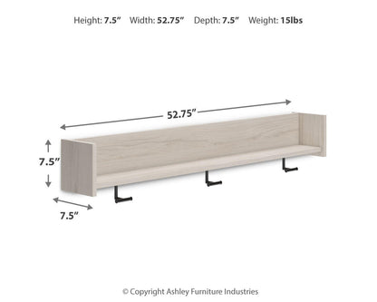 Ashley Express - Socalle Wall Mounted Coat Rack w/Shelf