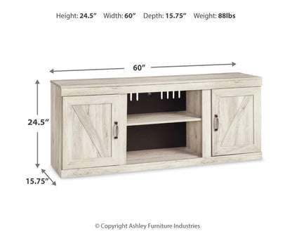 Ashley Express - Bellaby LG TV Stand w/Fireplace Option