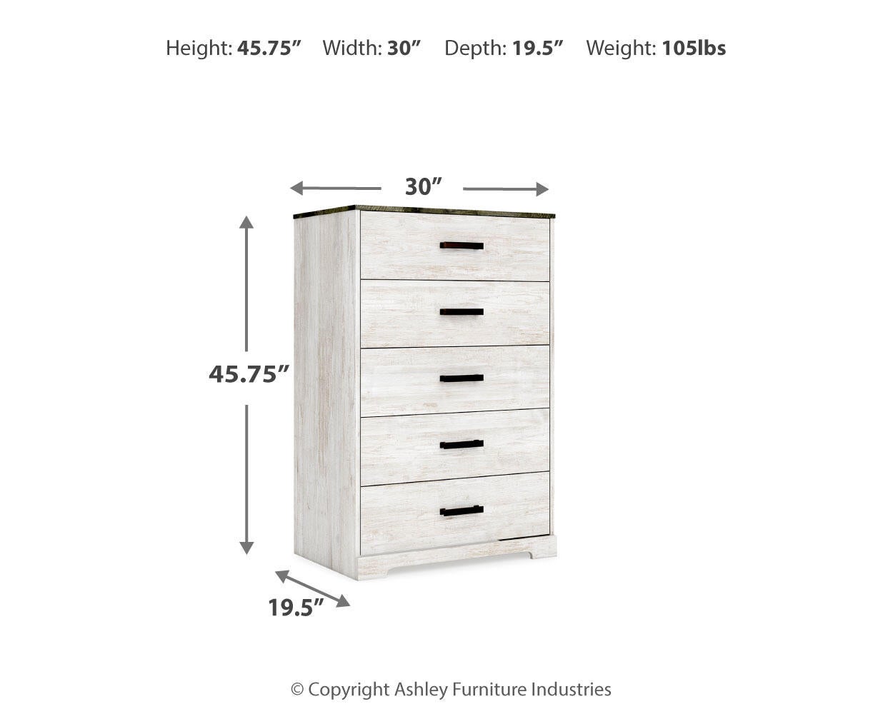 Ashley Express - Shawburn Five Drawer Chest