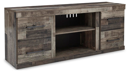 Ashley Express - Derekson LG TV Stand w/Fireplace Option