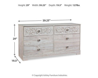 Ashley Express - Paxberry Six Drawer Dresser