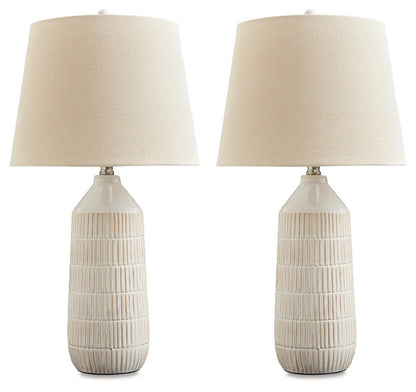 Ashley Express - Willport Ceramic Table Lamp (2/CN)