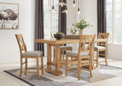 Ashley Express - Havonplane Upholstered Barstool (2/CN)