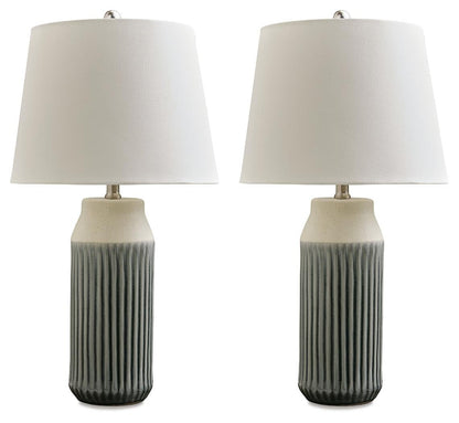 Ashley Express - Afener Ceramic Table Lamp (2/CN)