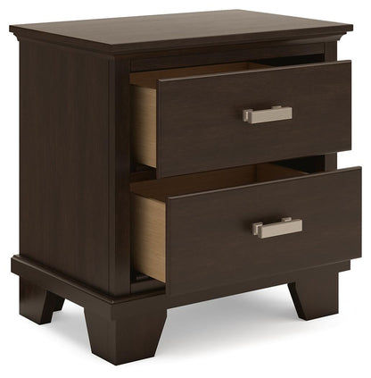 Covetown Two Drawer Night Stand