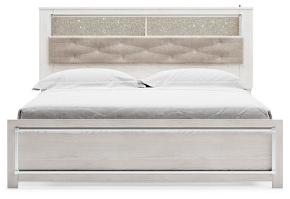 Altyra King Panel Bookcase Bed
