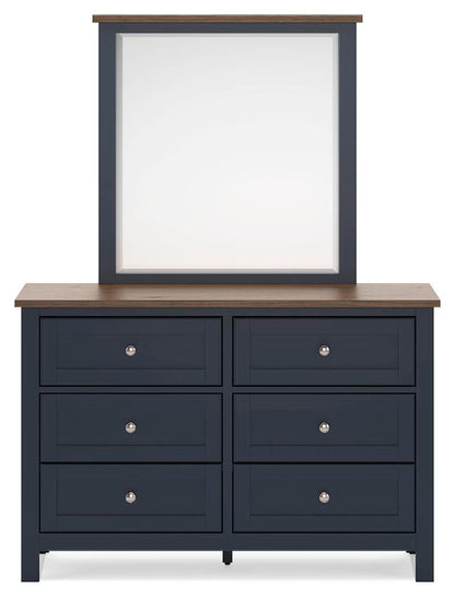 Landocken Dresser and Mirror