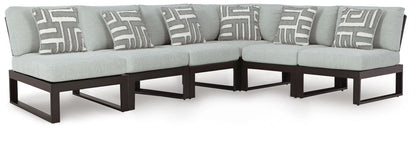 Ashley Express - Beachloft 6-Piece Outdoor Sectional