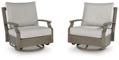 Ashley Express - Rainier Ranch Swivel Glider Chair w/Cushion