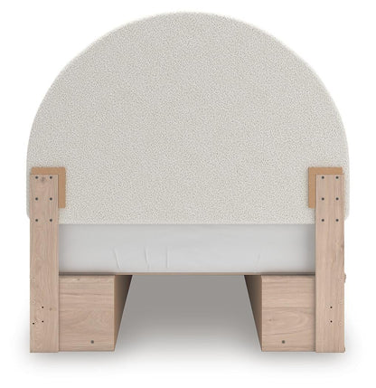 Arloster Full Upholstered Panel Bed with Storage