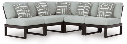 Ashley Express - Beachloft 5-Piece Outdoor Sectional