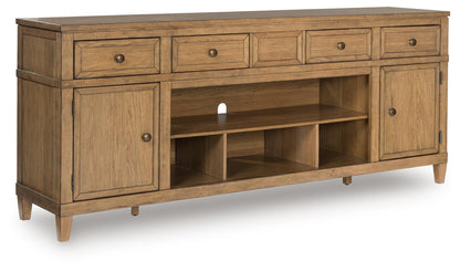 Sharlance XL TV Stand w/Fireplace Option
