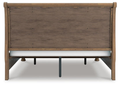 Feddinger King Storage Sleigh Bed