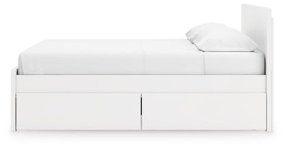 Ashley Express - Onita King Panel Platform Bed with 2 Side Storage