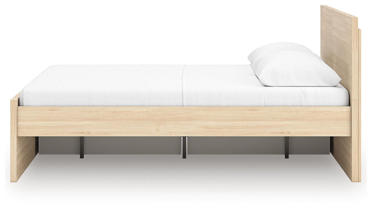 Ashley Express - Onita Queen Panel Platform Bed with 1 Side Storage