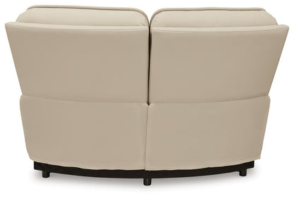 Double Deal 5-Piece Reclining Sectional with Console