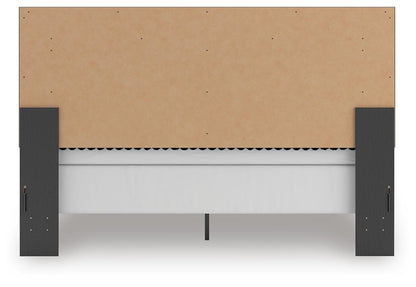 Zuraleus King Upholstered Panel Bed