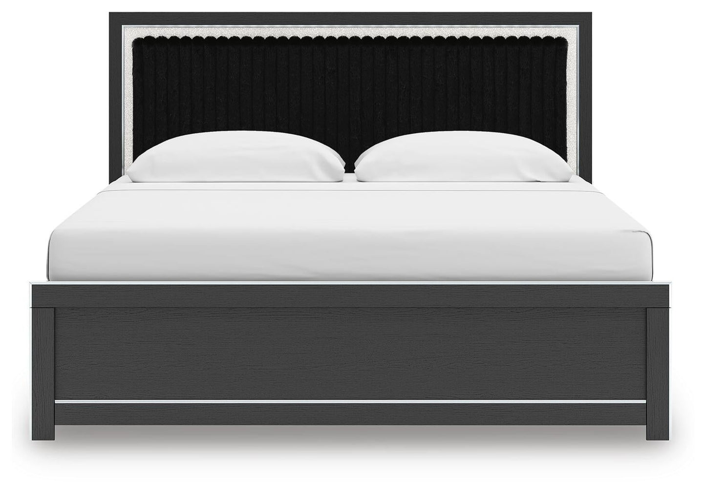 Zuraleus King Upholstered Panel Bed