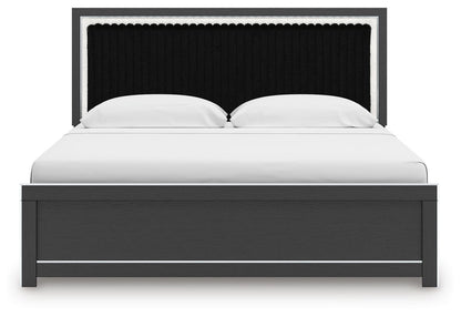 Zuraleus King Upholstered Platform Bed