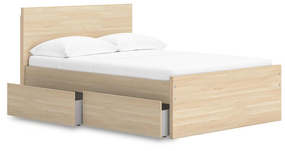 Ashley Express - Onita Full Panel Platform Bed with 1 Side Storage