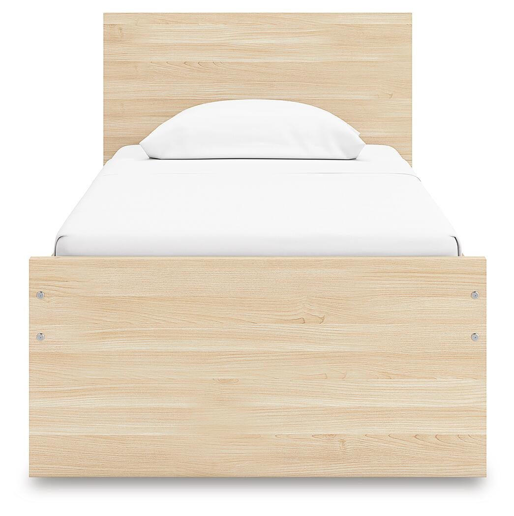 Ashley Express - Onita Twin Panel Platform Bed with 1 Side Storage