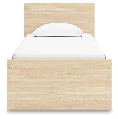 Ashley Express - Onita Twin Panel Platform Bed with 1 Side Storage