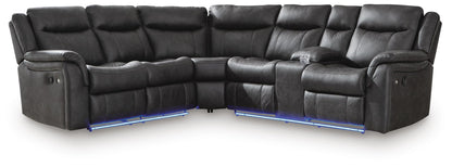 Sultan Meadow 2-Piece Reclining Sectional