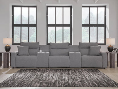 Modmax II 5-Piece Power Reclining Sectional with Consoles