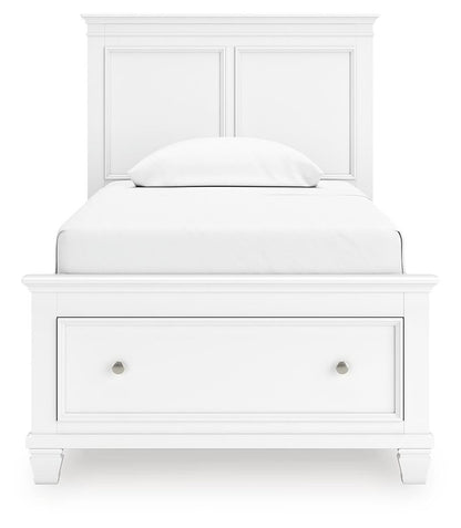 Ashley Express - Fortman Twin Panel Storage Bed
