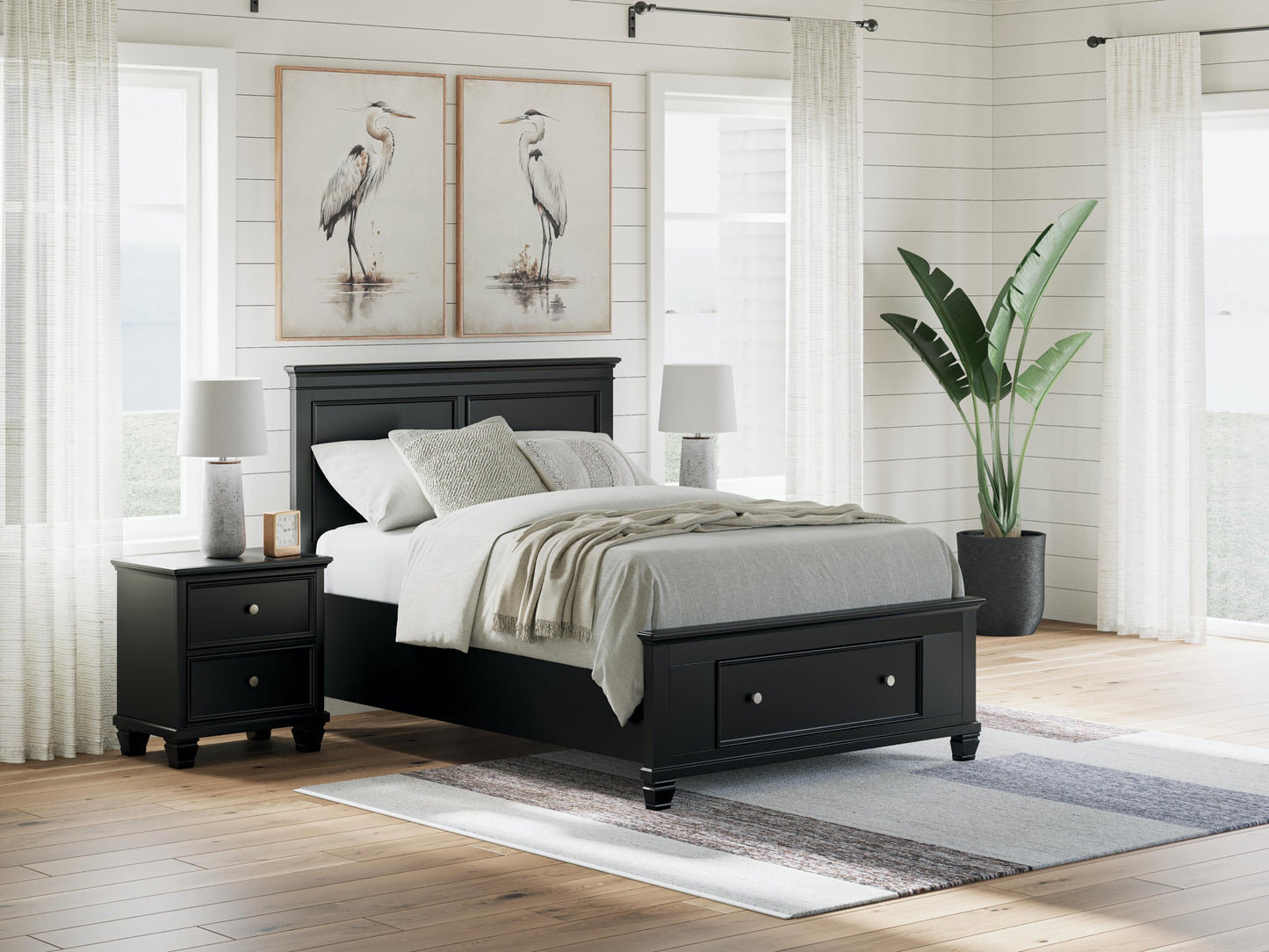 Ashley Express - Lanolee Full Panel Storage Bed