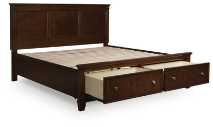 Danabrin King Panel Storage Bed