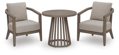 Joy Lagoon Chairs w/CUSH/Table Set (3/CN)