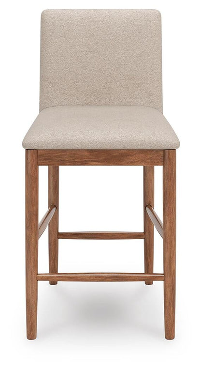 Ashley Express - Isanti Upholstered Barstool (2/CN)